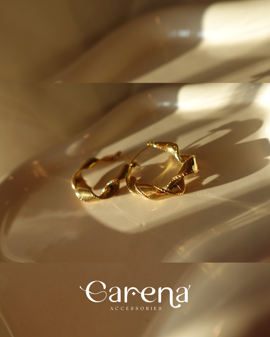 Athena Twist Hoops