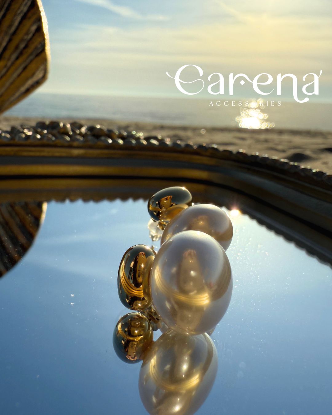 Orb Pearl Earrings