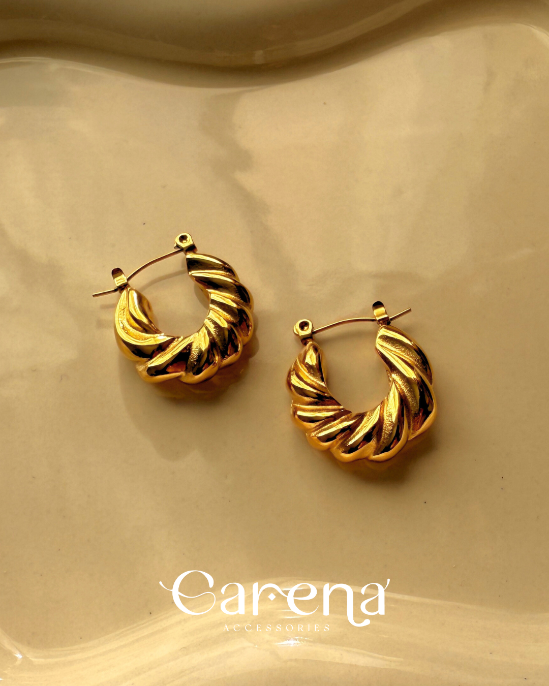 Halo Loop Hoop Earrings