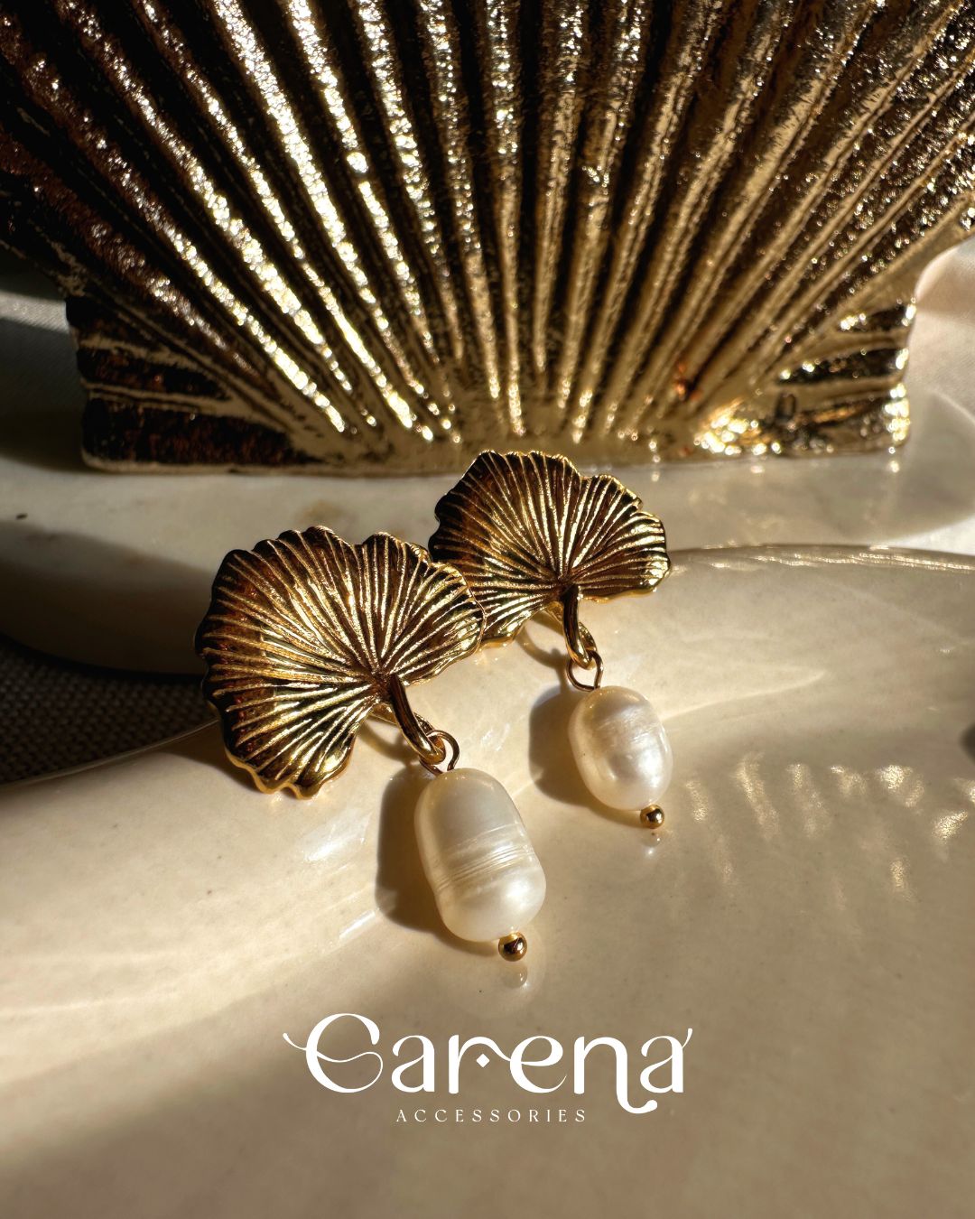 Sunrise Pearl Earring
