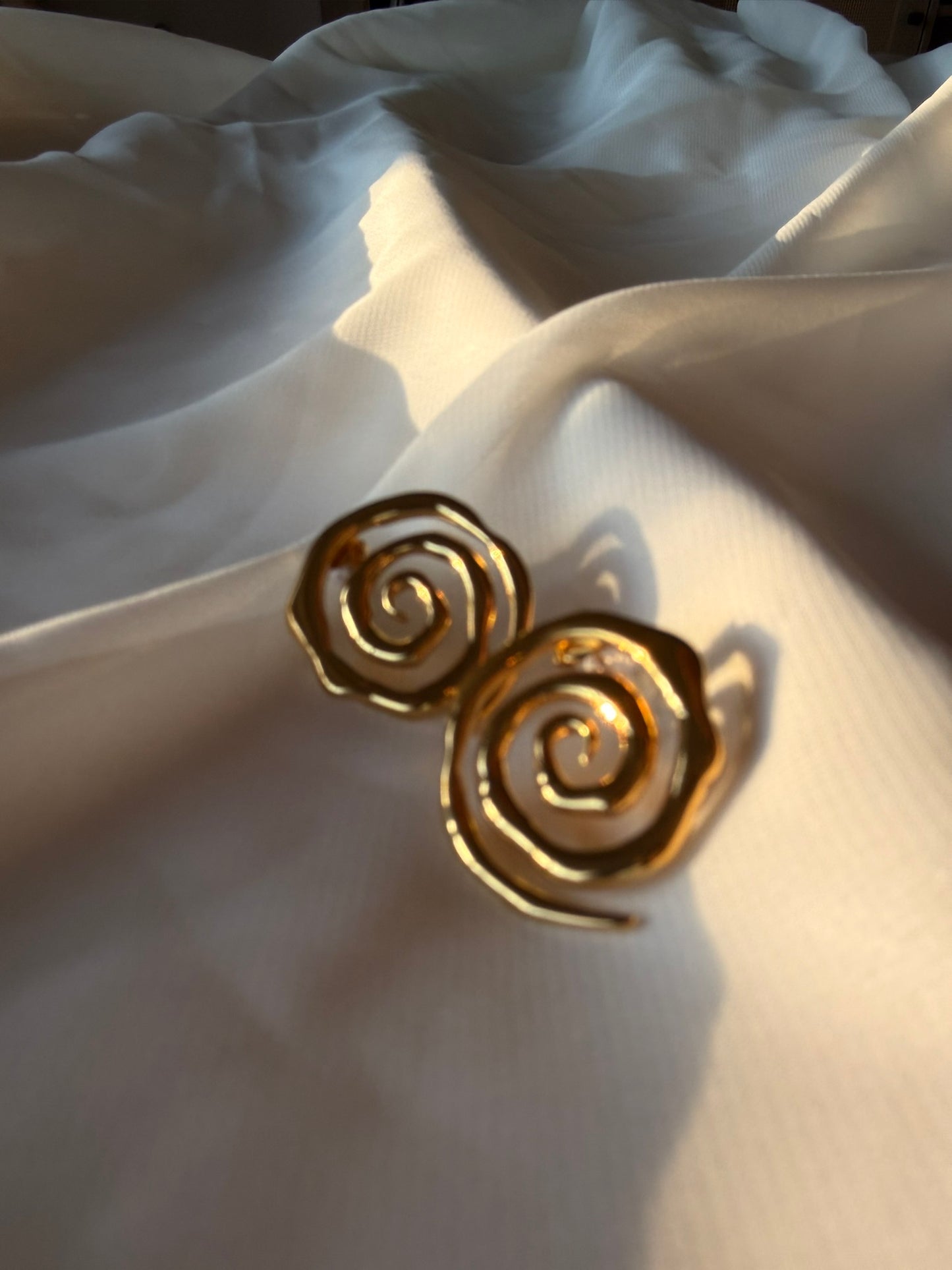 Spiral Golden Earings
