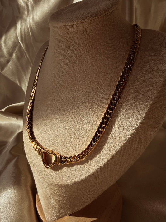 Steel Devotion Chunky Necklace