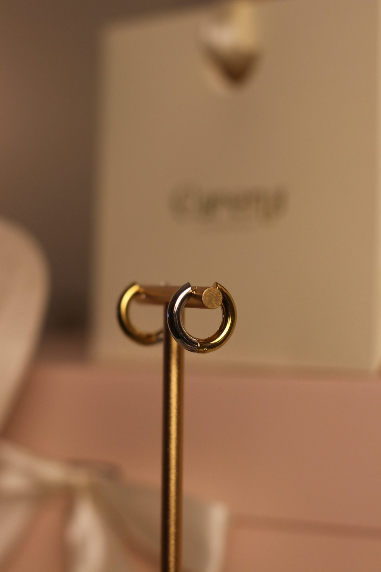 Olympia Dual-Tone Hoops