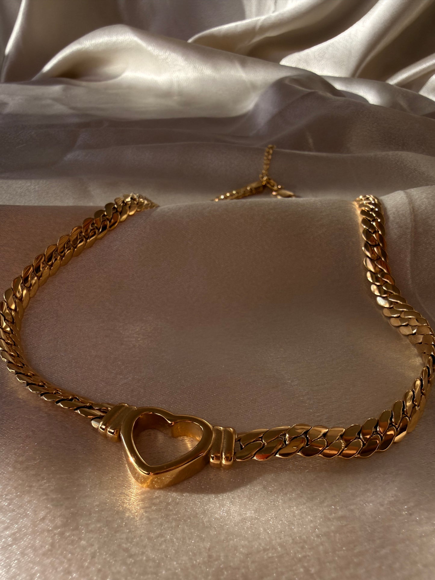 Steel Devotion Chunky Necklace