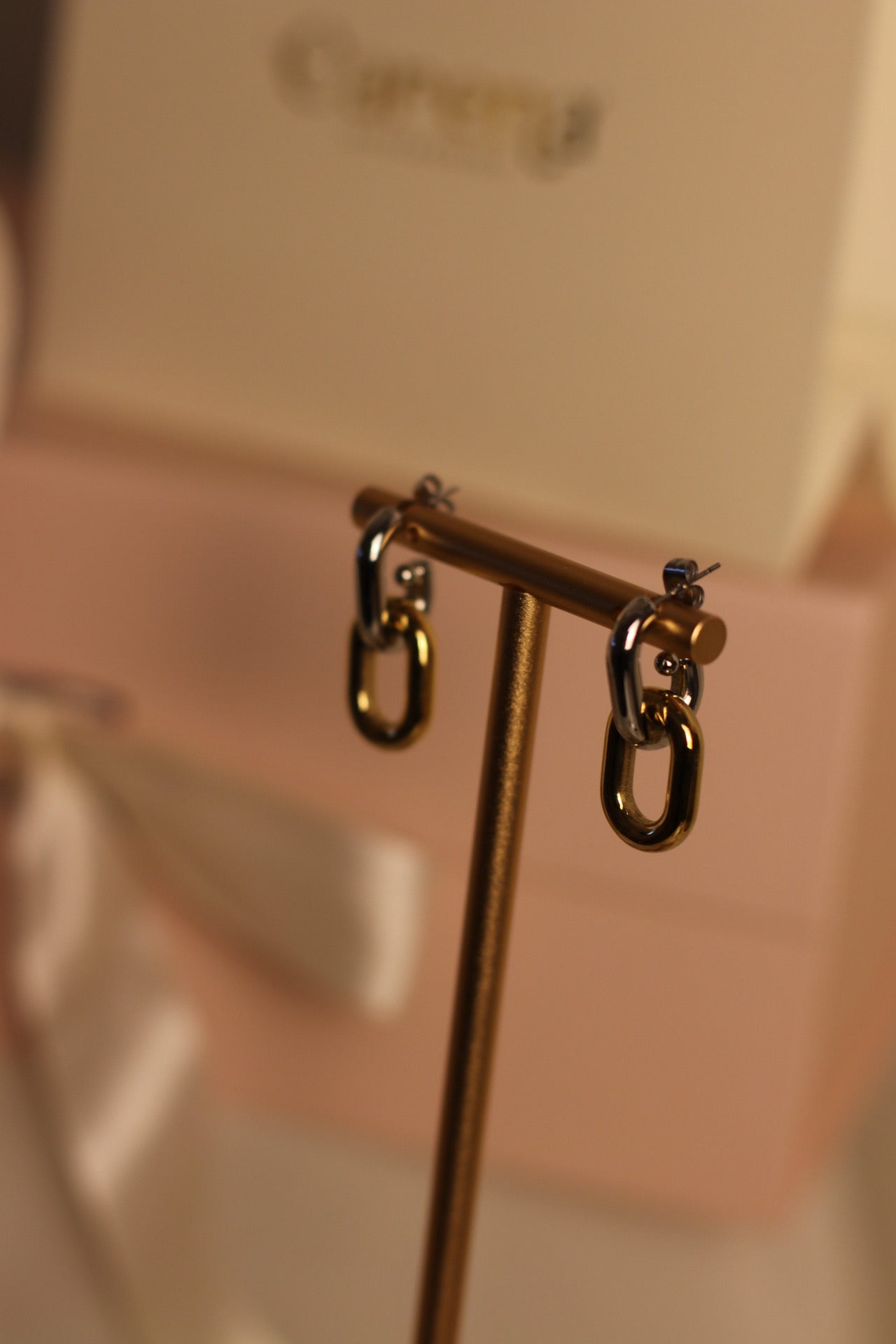 Seraphina Two-Tone Earrings