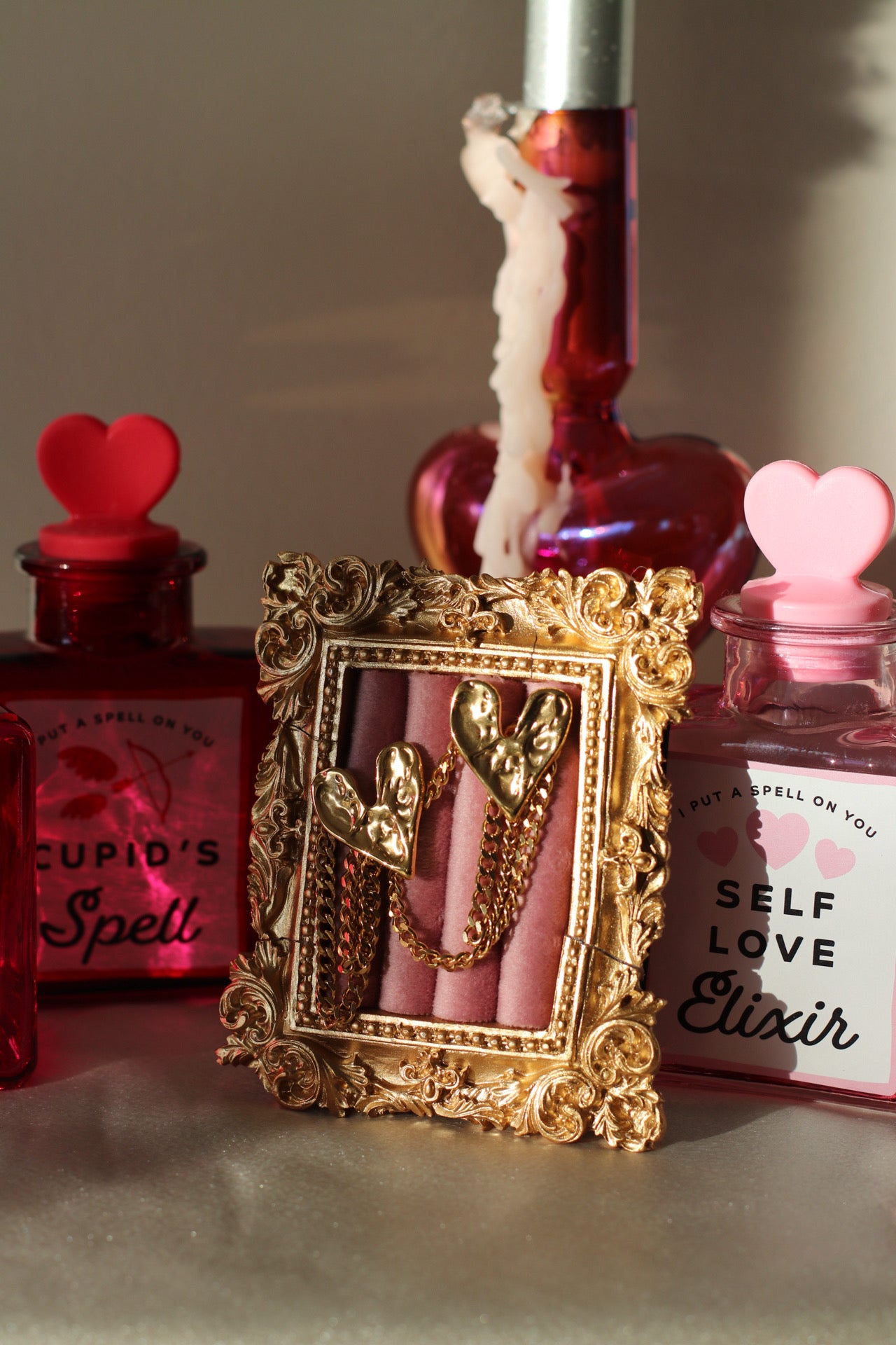 Chain of Love earrings