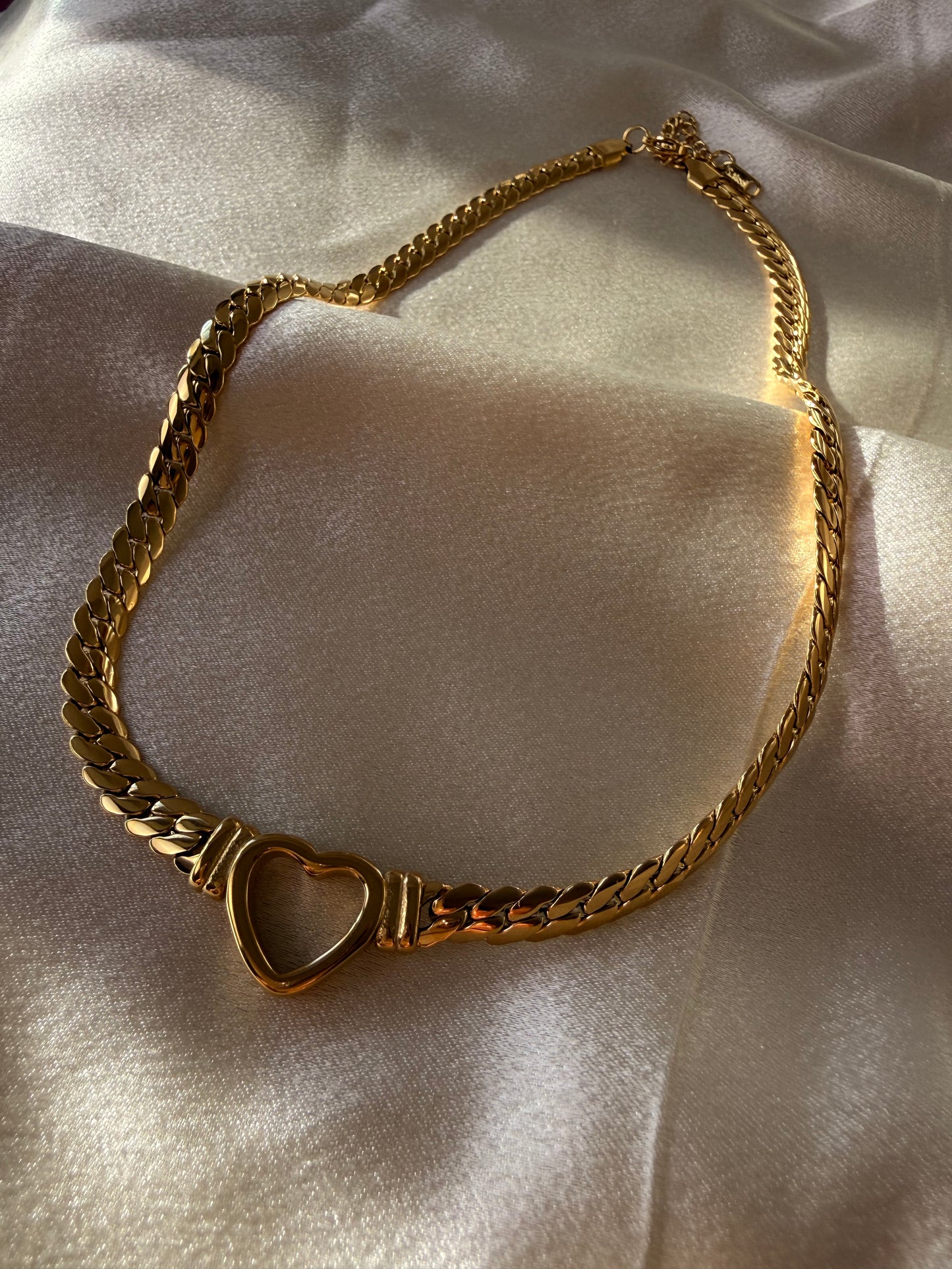 Steel Devotion Chunky Necklace