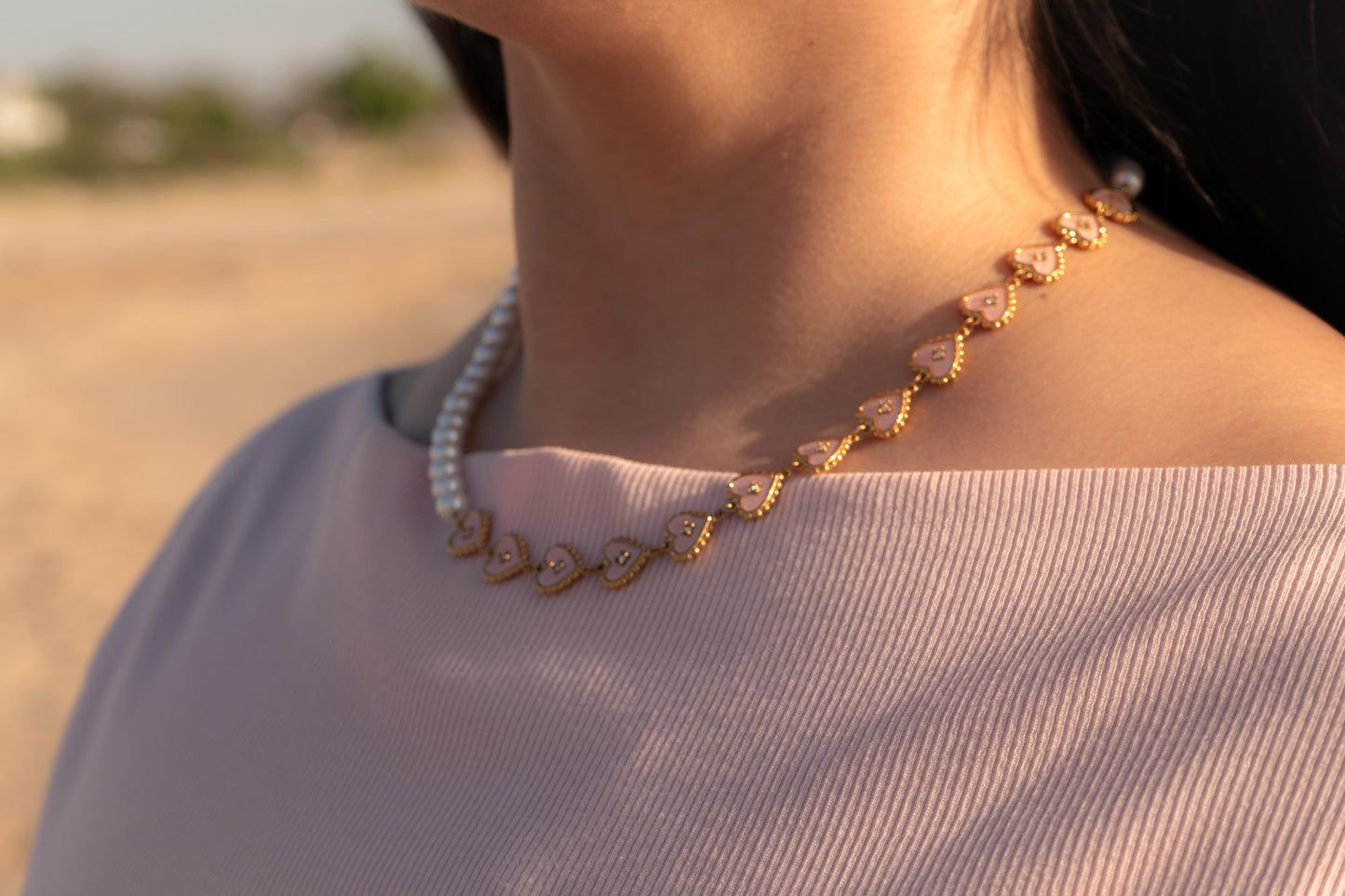 Pearl Love Necklace