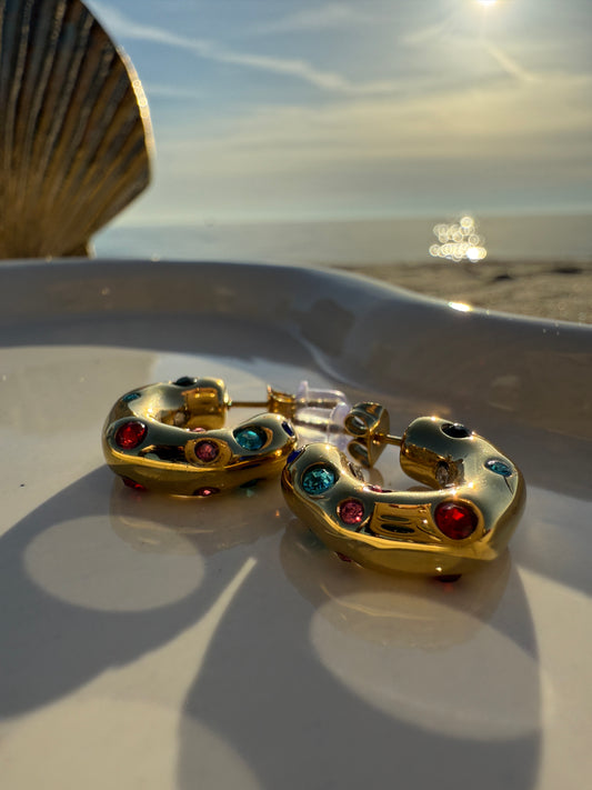 Capri Gem Earrings