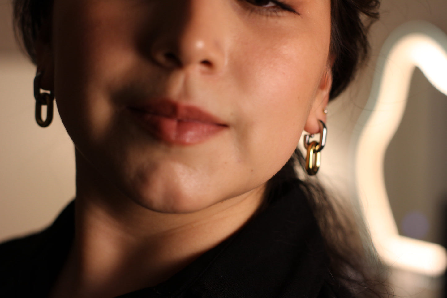 Seraphina Two-Tone Earrings